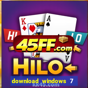 download windows 7 32 bits iso